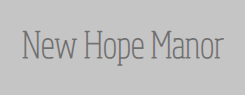 New Hope Manor